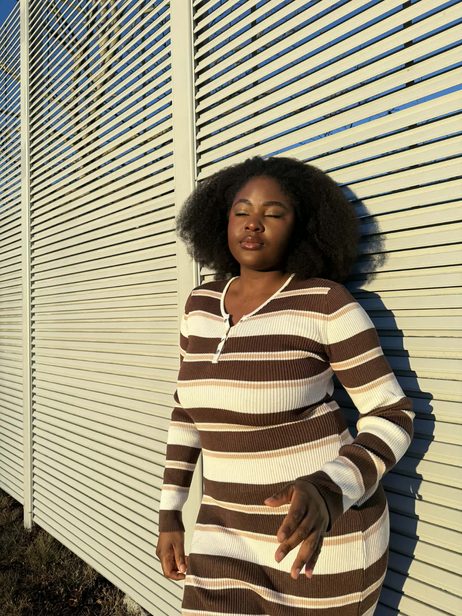 Afro curly (half wig) 18